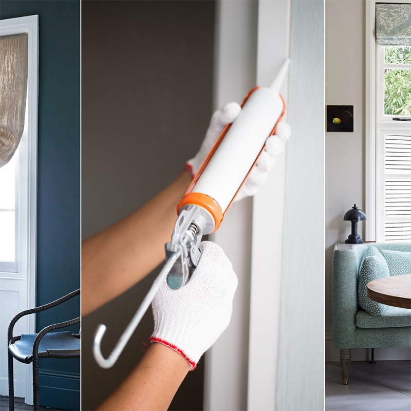 ways to seal cold air leaks - 1